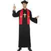 ATOSA | Costume da prete adulto per uomo | Divertente e originale | Include cappello, tonaca, croce e stola | Ideale per Carnevale, Halloween e feste a tema | Costumi per Adulti | Taglia M-L