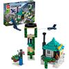 LEGO 21173 Minecraft Sky Tower, Set Giocattoli per Bambini di 8 Anni con Minifigure del Pilota e Tanti Accessori Autentici