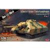 Das Werk DW35019 Piccolo serbatoio pesante - heavy tank project 1944 - scala 1:35 - modellismo