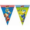Disney Generique - Ghirlanda di bandierine Topolino Racing Taglia Unica
