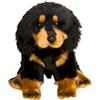 NASSMOSSE Animali di Peluche per Cani, Peluche Morbido per Cani da 15 Pollici, Realistico, Animale Carino per Ragazzi e Ragazze Presenti, Mastino Tibetano