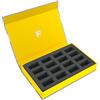 Feldherr Magnetic Box Giallo Compatibile con 16 Miniature