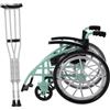 BCOATH Set Giocattolo Carrozzina Pieghevole Verde in Plastico