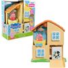 Toomies TOMY Peppa's House - Set da bagno con irrigatori e lavatrice, per bambini dai 18 mesi in su, multicolore