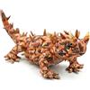 PuffPurrs Diavolo Spinoso Peluche Realistico 50cm Lucertola Moloch Horridus Morbida Regalo Educativo per Appassionati di Rettili e Scienza
