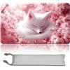 MilkPlaymat MTG PlayMat, 60 x 35 cm TCG PlayMat Stitched Edges Trading Card Game Play Mats with Storage Bag Smooth Rubber Surface Fighting Play Mat (MTG Set 40-8, No Zone)