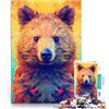 LKASGCBY Puzzle da 1000 pezzi per adolescenti Colore Quokka Difficile da completare ma divertente e umoristico Giocattoli per la decorazione della casa 38x26cm