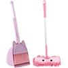 SZLIFE Mini Scopa con Paletta per Bambini, Strumenti per la Pulizia della casa, Piccolo aiutante per Le Pulizie domestiche per Bambini in età prescolare, Viola
