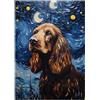 Generic Notte stellata inglese Cocker Spaniel puzzle 300/500/1000 pezzi (1000 pezzi (50 × 75 cm)