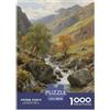 LUSDNUREN VisualizzaPuzzle 1000 Pezzi PerArtee Adatto Per Adulti E Bambini, Puzzle Delfino, Gioco Colorato Famigliare38x26cm/1000pcs