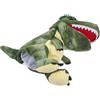 BESPORTBLE Pupazzo a Mano Dinosauro per Ragazzo Ragazza in Peluche Verde Cotone Pp, Aspetto Realistico e Cartoon, Giocattolo Morbido e Resistente per Interazione Genitori e Ragazzo Ragazza