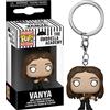 Funko Pop! Keychain: Umbrella Academy - Vanya Hargreeves - Bianco Chase - Mini Figura in Vinile da Collezione Novità Portachiavi - Riempitivi per Calze - Idea Regalo - Merchandising Ufficiale