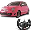 Mondo Motors, ABARTH 500 PINK EDITION, Modello in Scala 1: 14, fino a 10 km/h di Velocità, Auto Giocattolo per Bambini 63026