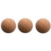 IMPI Palline biliardino in sughero naturale, 3 pezzi, diametro 34 mm