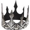 Xinchangda Re Corone per Adulti Medievale Re Regina Corona per Uomini Donne Halloween Tema Partito Puntelli Cosplay Accessori