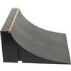 MOLUCKFU Ostacolo per Fingerboard in Plastica Nero, Accessorio Creativo per Skatepark Miniatura, Migliora Coordinazione e Flessibilità nei Bambini