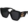 Gucci Occhiali da Sole Gucci GG0956S Black/Grey 54/19/145 donna