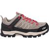 CMP Kids Rigel Low Trekking Shoes WP, Scarpe da Escursionismo Unisex-Bambini e Ragazzi, Deserto Carminio, 38 EU