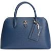 GUESS borsetta borsa a tracolla Patsie Two Compartment Satchel Navy blu scuro