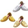 Generic Fatto a mano Jutti Mojari Indian Khussa UK_ 7-11, Oro chiaro., 44 EU