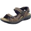 Igi&Co 5642622 Nabuk Fango Sandali per Uomo in Pelle Triplo Strappo (Taglia 44)