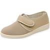 Davema Pantofola Donna Estiva Elasticizzata con Strappo Art. 391 Prodotto Italiano (Beige Num. 42eu)