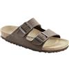 Birkenstock Arizona, Sandali a Punta Aperta Uomo, Grigio (Dark Grey Dark Grey), 41 EU