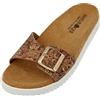 HAFLINGER Korfu Summer Slide - Sandali vegani, beige., 39 EU