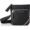 Tommy Hilfiger, 1985 MINI CROSSOVER IN PU Uomo, Black, Medium