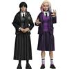 NECA Confezione da 2 mercoledì Addams (uniforme Nevermore) e Enid 20 cm