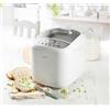 DOMO B3976 - Macchina per il pane, 500-750-1000 g, 17 programmi, programma senza glutine, con timer, display LCD, funzione di mantenimento al caldo, colore: Bianco