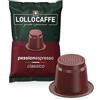 Lollo Caffè Passione Espresso, Miscela Classica- 100 Capsule - Compatibili con le Macchine ad uso domestico Nespresso*