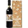 Bottle-Up Regalo Personalizzato bottiglia di vino 0.75 lt. con cassetta in legno per compleanno |Idea regalo originale per Lui e Lei| Regalo Personalizzabile Compleanno (Nobile di Montepulciano DOCG, Brindisi)