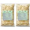 nut&me Mandorle Pelate Affettate 2 kg nut&me | Mandorle a Scaglie Pelate | Mandorle Naturali | Senza Additivi né Conservanti | Fonte di Proteina | Non salate | Pack 2 x 1 kg