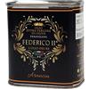 Voglia di Puglia Federico II Olio Extravergine di Oliva Aromatizzato Sapore di Arancia Lattina 175 ml 100% Italiano Prodotto In Italia per Condire Piatti Tipici Gusto Mediterraneo