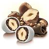 Papa Dolceamaro Confetti rotondi bianchi Ciocco Nocciolone - Nocciola Tostata ricoperta di cioccolato al latte - senza glutine - Papa dolceamaro - g 500 (95 confetti)