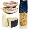 ilgustonline Ingredienti per Pasta Carbonara e Gricia - 500g Guanciale al Pepe + 200g Pecorino Romano DOP + 500g Pasta Artigianale Mezze Maniche