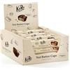 KoRo - Cups di crema di frutta secca bio al pistacchio salato 3 x 13 g - Cioccolato fondente croccante - Crema di pistacchio salato - Vegan