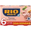 Generico R-MARE TONNO O/OLIVA SKIPJACK 3 confezioni da 6 lattine da 65 gr
