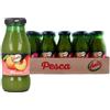 Amita Pesca 20cl x 24 | Succo di Frutta alla Pesca con il 40% di Frutta Minimo | Confezione da 24 Bottiglie in Vetro da 200ml