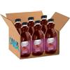 Generico Succoso Zero FRUTTI ROSSI gusto di Uva Rossa, Lampone, Fragola e Sambuco, Succo di Frutta Senza Zuccheri Aggiunti 900ml (2025) [BOX con 6 Bottiglie]