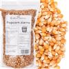 Kuchnia Zdrowia Popcorn da chicchi naturali per microonde o padella 1 kg | Ricco di fibre | Senza zuccheri | Snack sano e croccante | KUCHNIA ZDROWIA