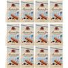 CAIYA 12X Tre Marie Ancora Uno Biscotti Krumiro Frolla Fragrante con Cuore Croccante di Cioccolato Fondente 300gr [12 Confezioni]