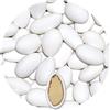 EinsSein Confetti di Mandorla Matrimonio Gracile bianco 1kg | 300 pezzzo Confettata per Battesimo Comunione Cresima Nascita e Laurea | Decorazioni Bomboniere per Bimba Cuoricini