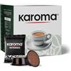 Caffè Karoma 100 Capsule compatibili con Lavazza A Modo Mio (Intenso)