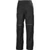 Helly Hansen Helly-Hansen Manchester 2.0 Pro Shell - Pantaloni da uomo, impermeabili, traspiranti, riflettenti, cerniere YKK, accesso agli stivali, 990 Nero, S