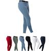 Riding World - Pantaloni da equitazione per donna e bambini Alexandrie | Pantaloni da equitazione con inserti al ginocchio in tessuto | con tasche anteriori | leggings da equitazione in sei colori |