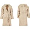 SaRani Vingi Accappatoio Monaco Uomo Donna Spugna Vari Colori Cappuccio Tasche Cintura (S/M, Crema)