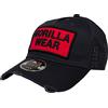 Gorilla Wear Berretto Harrison Cappellino da Baseball, Colore: Rosso, Taglia Unica Unisex-Adulto
