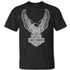 Harley-Davidson Men's T-Shirt Eagle Graphic Short Sleeve Tee Black Tee 30296656